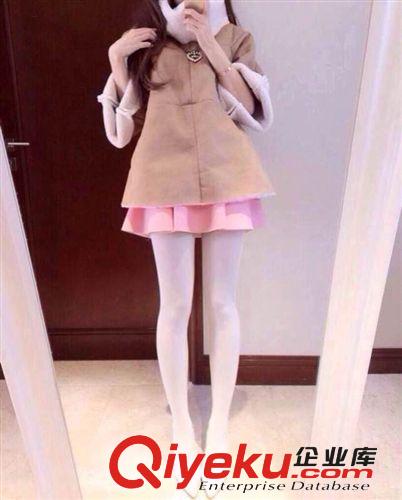 中g(shù)d時尚女裝 2014新款女裝韓版時尚女外套女式羊絨外套批發(fā)代理