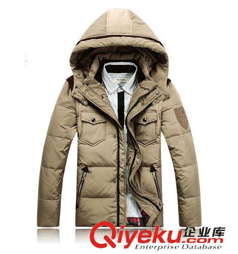 男式棉服 2014afs Jeep/戰(zhàn)斗外套男式棉衣 加厚短款修身帶帽棉衣外套原始圖片3