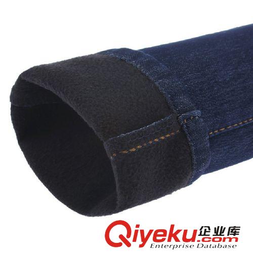2014冬季新品sf 2014秋冬tj女褲加絨加厚牛仔褲打底褲韓版修身鉛筆褲顯瘦小腳褲原始圖片3