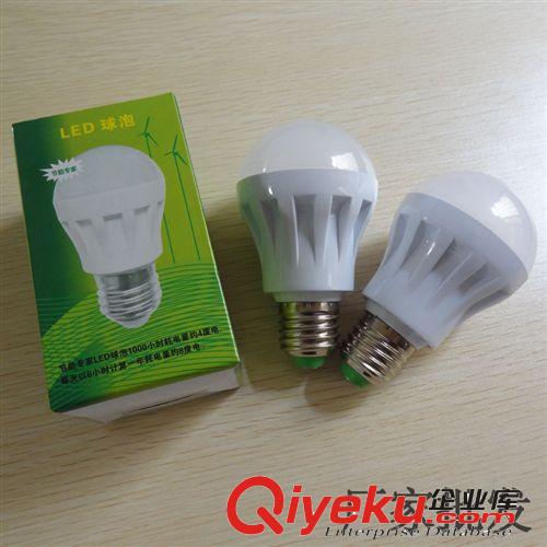 LED光源系列 中山古鎮(zhèn)廠家直銷LED塑料球泡燈超亮省電3W家用節(jié)能燈泡球泡燈原始圖片2