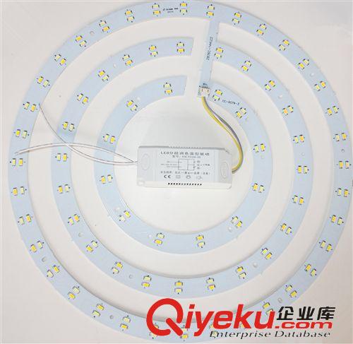 LED光源系列 廠家直銷 led吸頂燈雙色光源改造燈板 led雙色條形面版吸頂燈原始圖片2