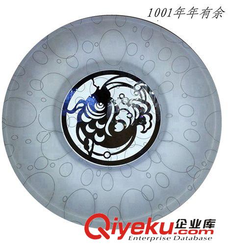 LED吸頂燈 古鎮燈具賓朗LED1001圓形臥室客廳異形亞克力可調光吸頂燈