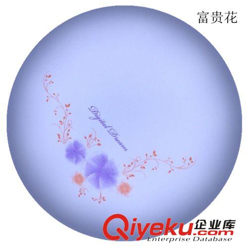LED吸頂燈 古鎮廠家直銷LED圓形印花現代客廳臥室調光調色吸頂燈