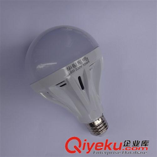 球泡燈 【華銀燈飾】LED燈泡 E14螺口 12W球泡燈 節(jié)能室內(nèi)照明球泡燈