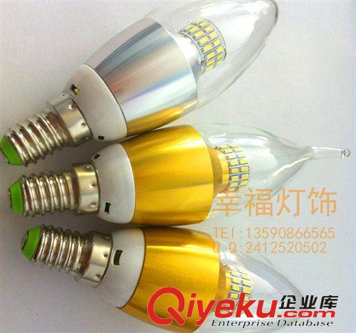 LED蠟燭燈 科技新品 中山led燈蠟燭球泡燈陽光照明日光免費拿樣節能g9古鎮原始圖片3