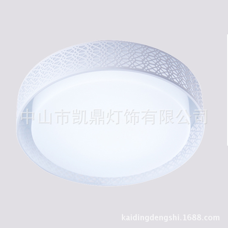 廠家直銷燈飾LED吸頂燈亞克力燈罩LED吸頂燈殼廣東中山燈具燈飾