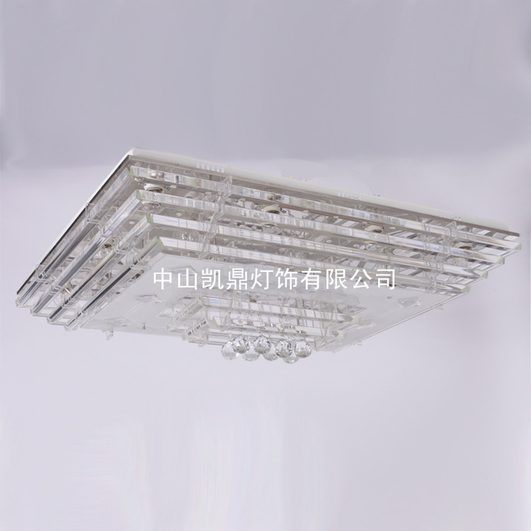 中山燈飾批發(fā) led吸頂燈具燈飾客廳燈led臥室燈長方形原始圖片2