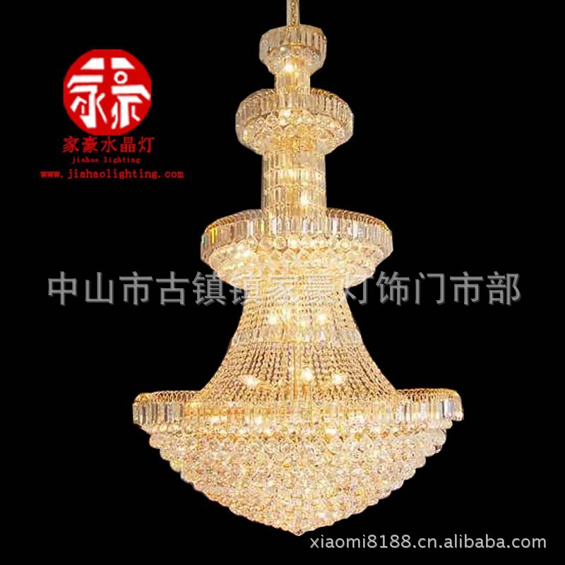 廠家直銷 別墅工程燈水晶燈 歐式工程燈 酒店水晶燈原始圖片3