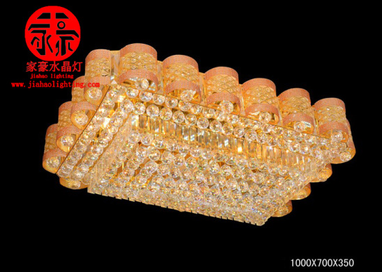 水晶燈廠家熱銷 飯廳吸頂燈 新款 led方形吸頂燈原始圖片2