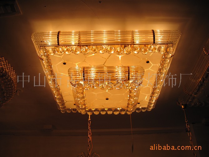 廠價批發(fā)豪華的長方形吸頂【水晶燈】原始圖片2