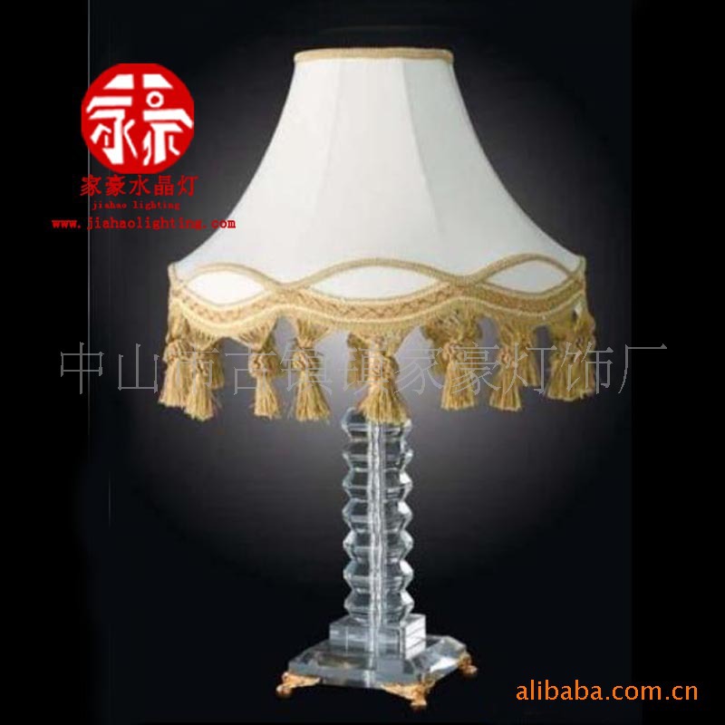 廠價批發(fā)   水晶臺燈  溫馨水晶臺燈    古鎮(zhèn)燈飾原始圖片3
