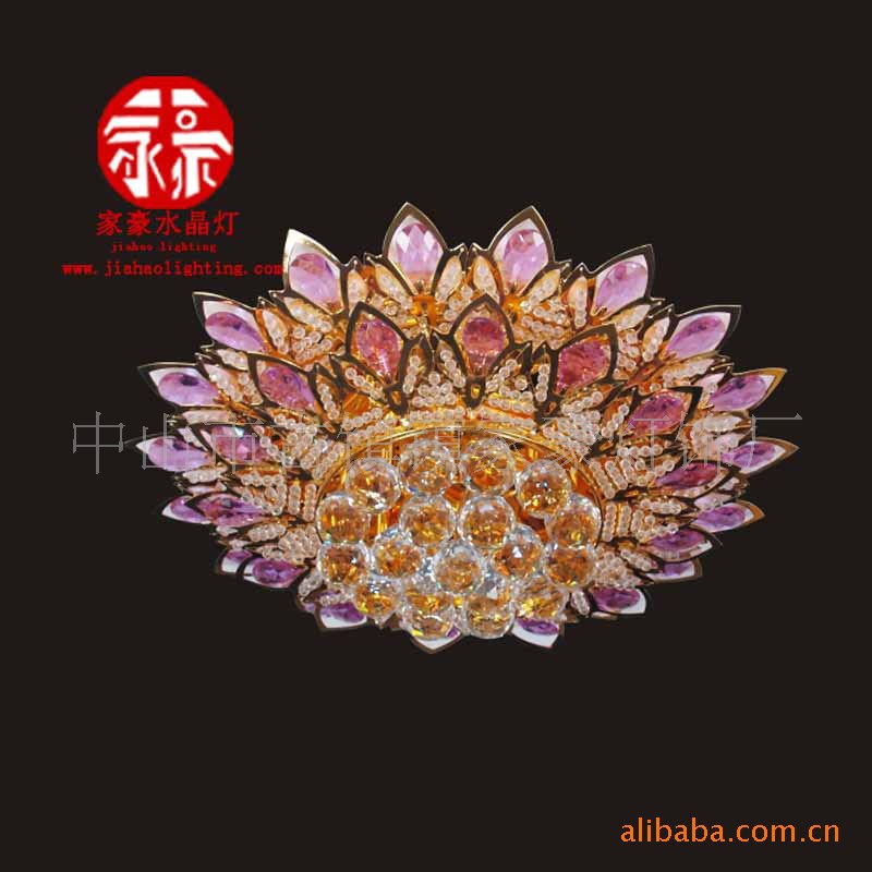 廠家供應(yīng)感應(yīng)吸頂燈  LED吸頂水晶燈原始圖片2
