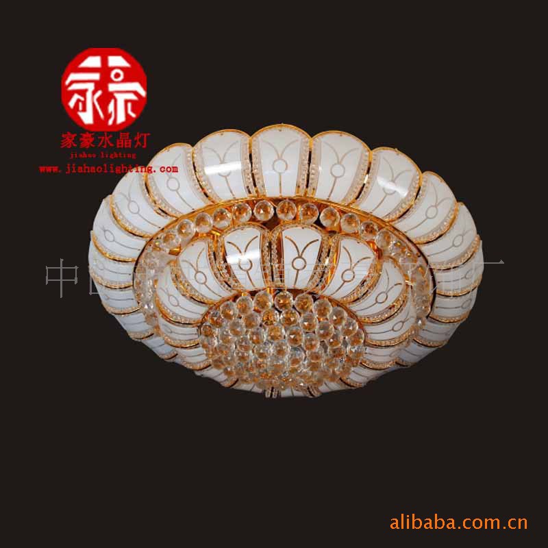 家豪    廠價批發       蓮花形水晶燈       吸頂燈原始圖片3
