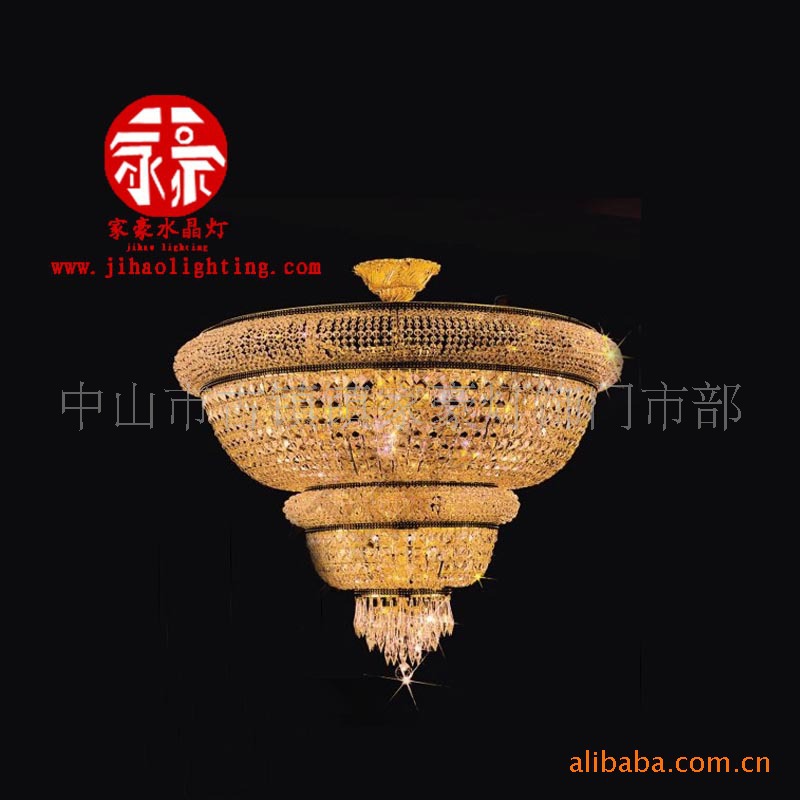 2013 新款燈飾廠家批發水晶吸頂燈/工程水晶燈原始圖片2