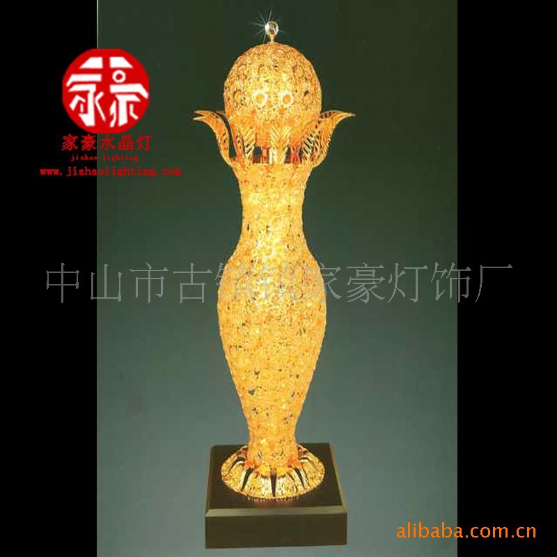 廠家直銷精美的花瓶工藝【水晶燈】      古鎮(zhèn)燈飾原始圖片3