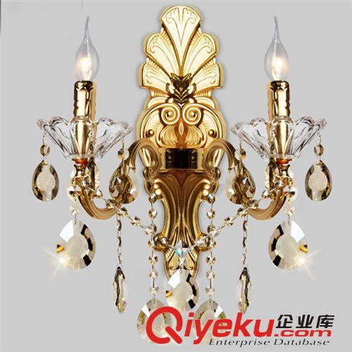 優質耐用歐式鋅合金K九水晶吊燈 雙色gd客廳用蠟燭水晶燈 5002原始圖片3