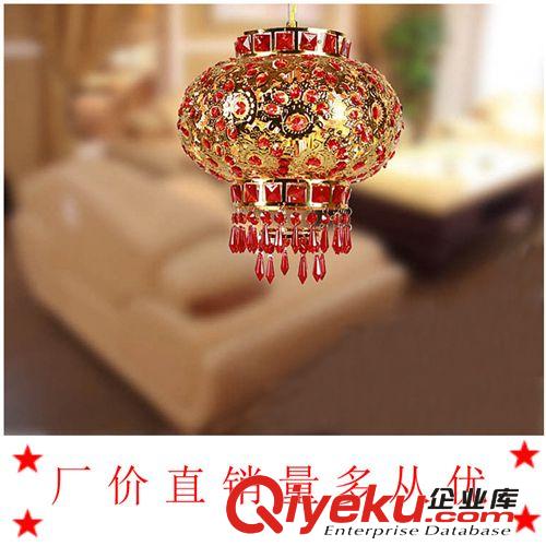 中山燈具 可混批 中秋國慶喜慶吉祥大紅燈籠 360度旋轉(zhuǎn)燈籠 1001B原始圖片2