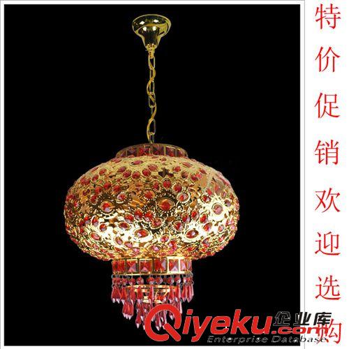 中式照明用燈具 360度旋轉水晶燈籠 紅色燈籠批發量大從優 1001C原始圖片3