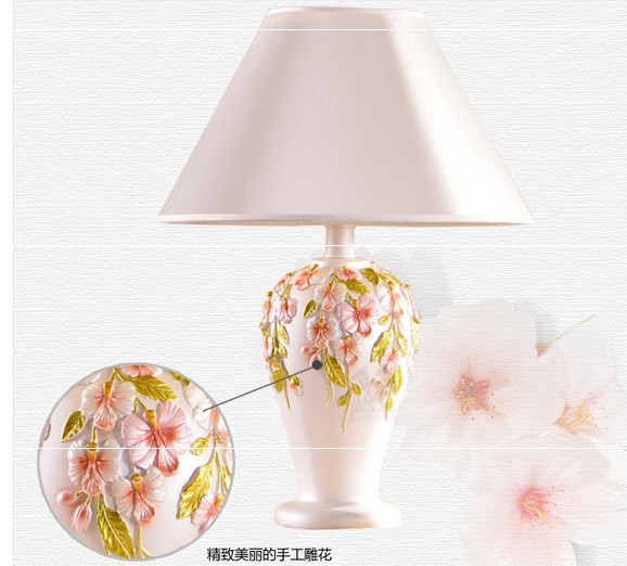 燈隆批發現代歐式臺燈 臥室 床頭燈 創意臺燈 婚慶臥室臺燈原始圖片3