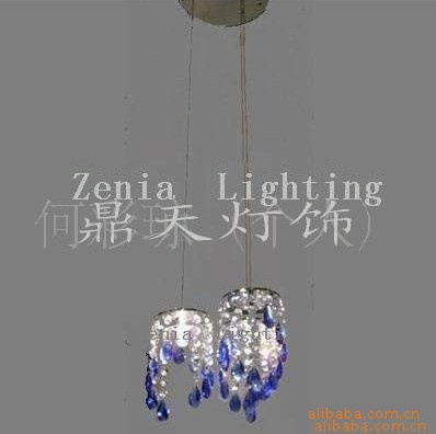歐式6頭吊燈 黑色水晶 鼎天燈飾DTT-6A188