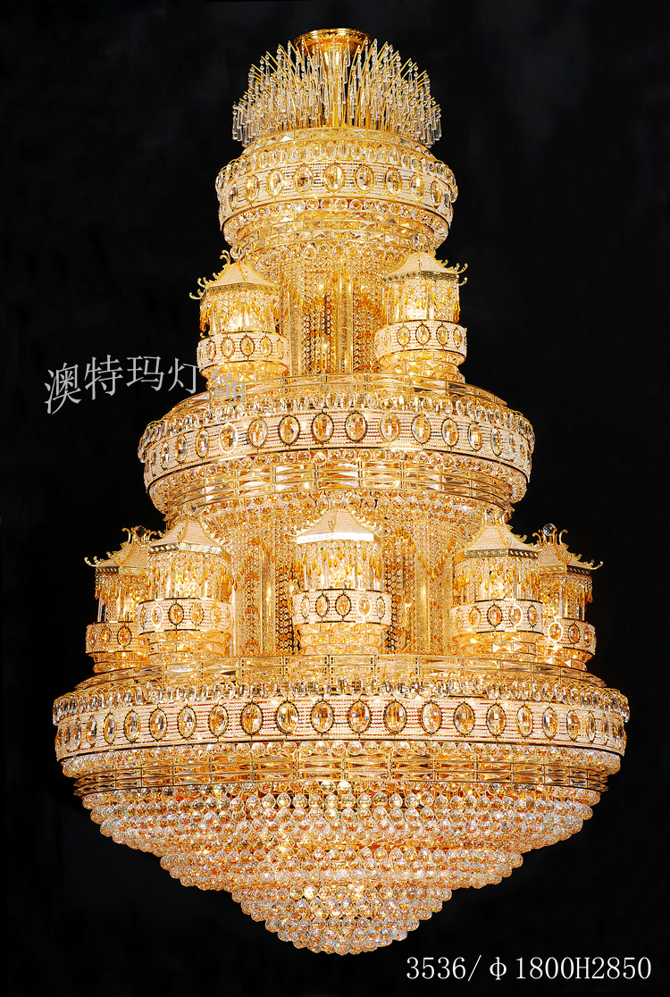 強(qiáng)力推薦現(xiàn)代酒店吸頂燈 客廳吸頂水晶燈 LED吸頂水晶燈