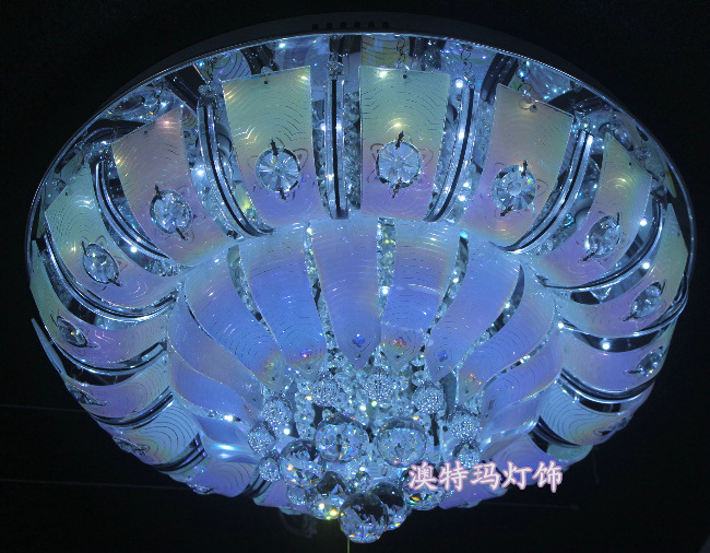 廠家熱銷臥室新款吸頂燈 酒店吸頂水晶燈 貼片吸頂燈