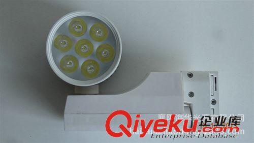 主營熱銷 湖北led單頭黑白照明燈具 高性能led環保導軌燈原始圖片3
