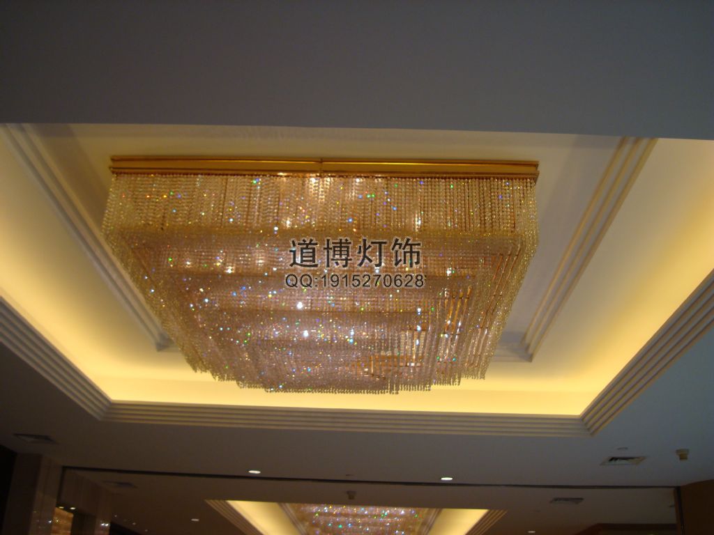 中山古鎮廠家專業定制gd餐廳水晶燈 現代水晶吊燈原始圖片2