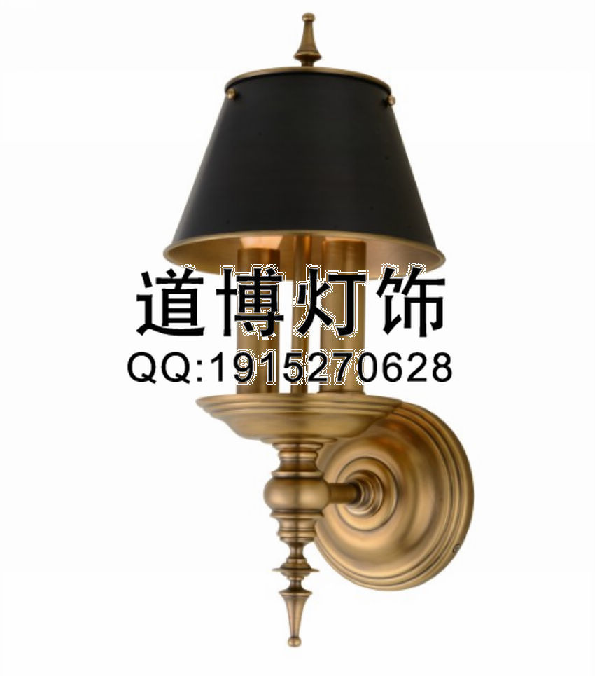 中山古鎮(zhèn)廠家定制商場(chǎng)展廳創(chuàng)意全銅壁燈