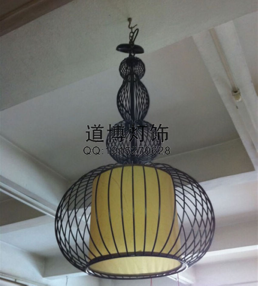 中山古鎮燈具廠家定做酒吧餐廳歐式創意鐵藝燈