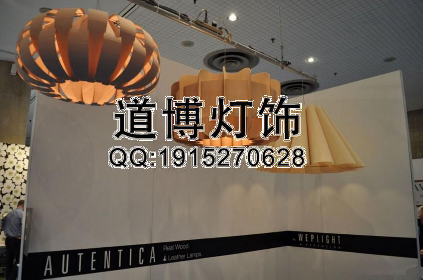 中山古鎮廠家定做酒吧餐廳木皮歐式落地燈