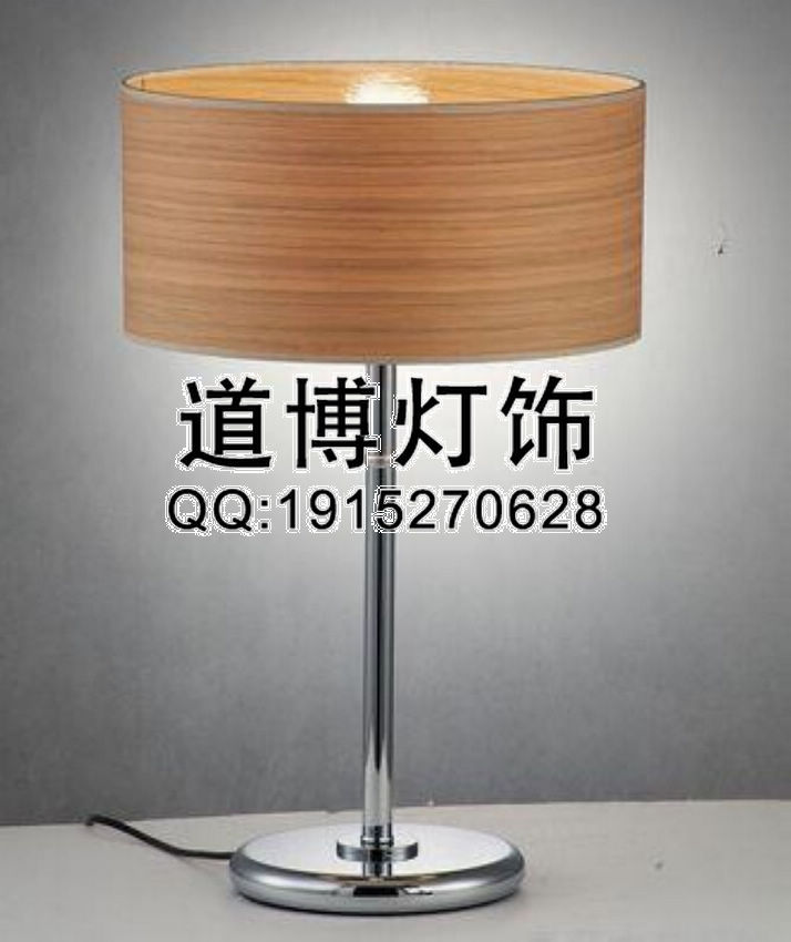 中山古鎮廠家定做酒吧餐廳木皮歐式落地燈原始圖片3