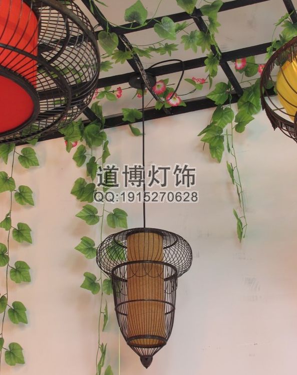 中山古鎮燈具廠家專業定制茶樓餐廳裝飾吊燈原始圖片2