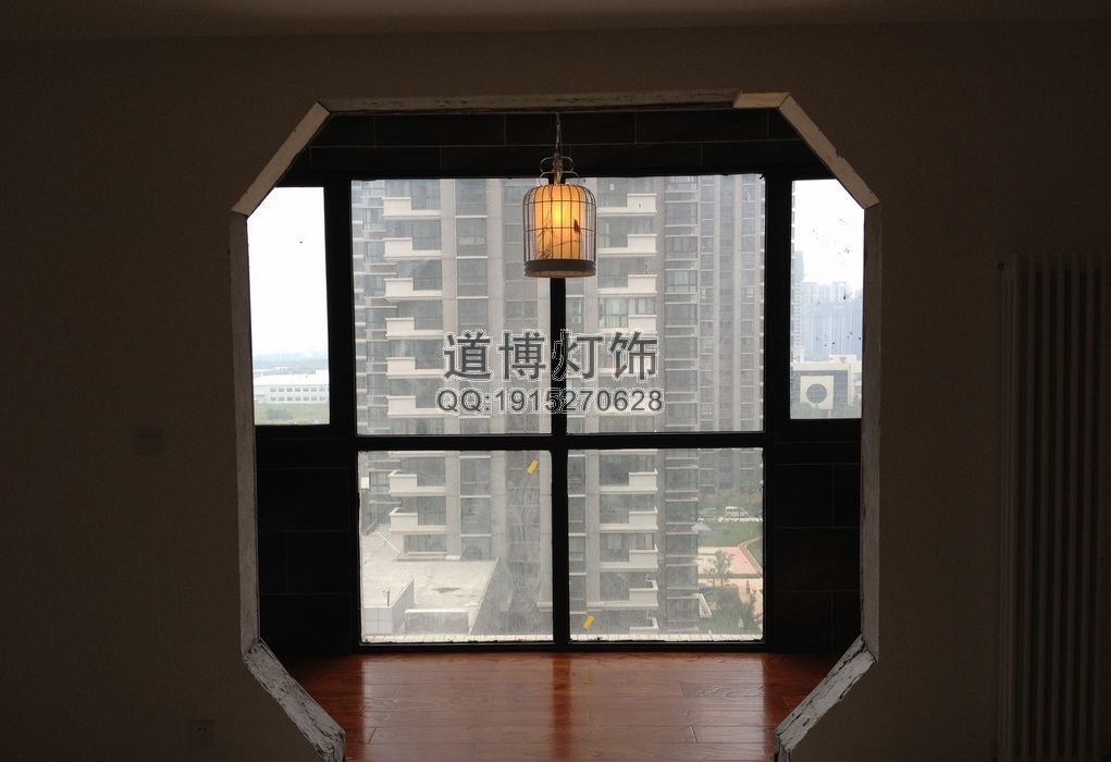中山古鎮(zhèn)燈具廠家直銷酒店走廊裝飾鳥(niǎo)籠吊燈原始圖片3