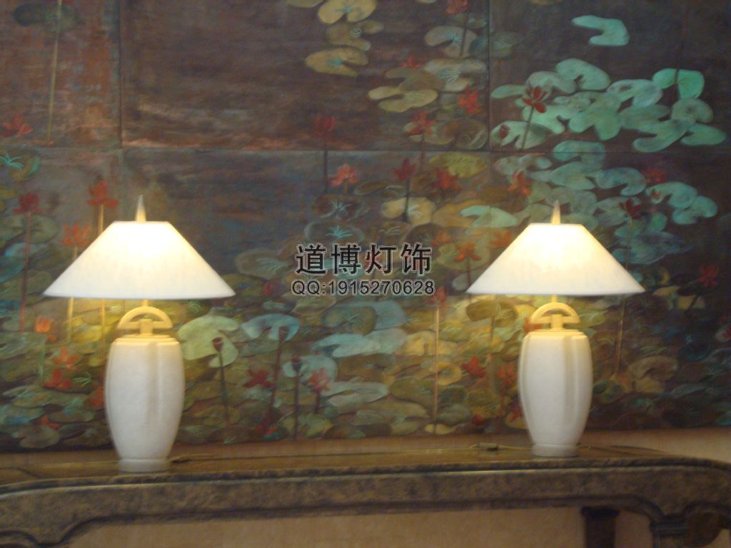 中山燈具廠家定制酒店會所客房臺燈原始圖片2