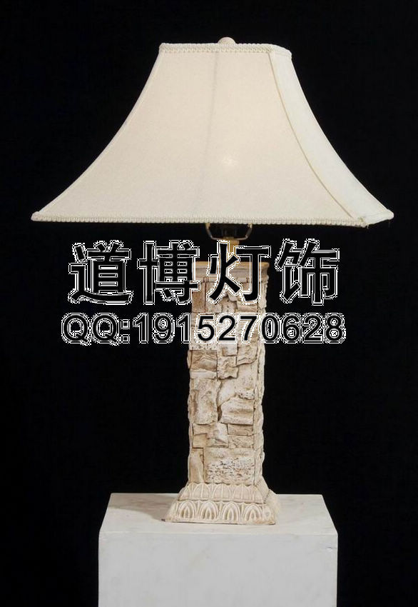 中山古鎮廠家供應酒店別墅歐式裝飾臺燈原始圖片2