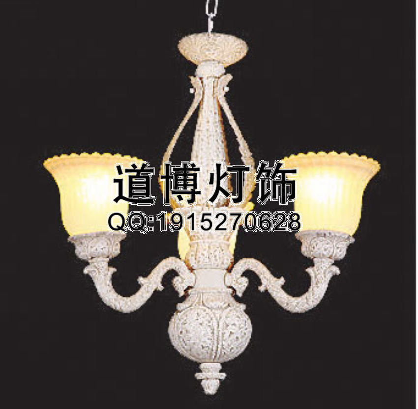 中山古鎮(zhèn)廠家批發(fā)酒店外銷(xiāo)仿巖石歐式吊燈原始圖片2