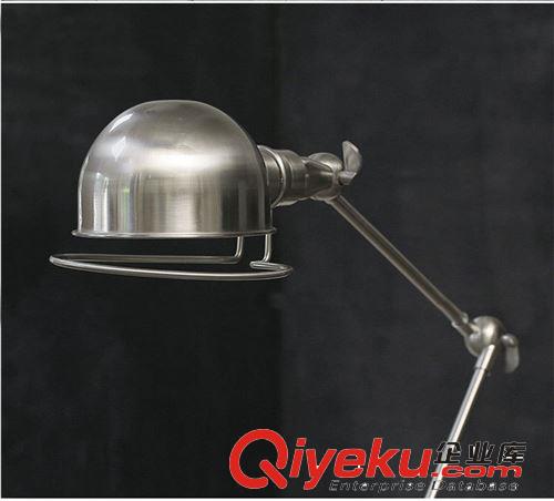 美式鄉(xiāng)村復(fù)古工礦Atelier金屬燈具落地?zé)翥y色原始圖片2