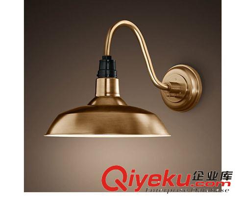 美式壁燈 院景觀燈飾 歐式壁燈創(chuàng)意鐵藝室外走廊酒吧陽臺墻壁燈原始圖片3