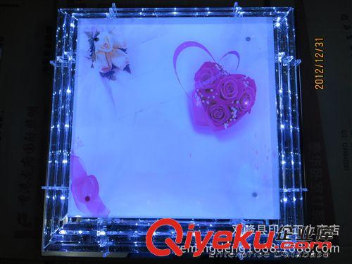 2013最暢銷簡約LED三角棒方玻璃臥室燈/貼片LED吸頂燈