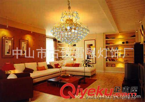批發(fā)水晶燈 歐式水晶吊燈餐廳燈書房燈客廳燈具燈飾 廠家直銷原始圖片2