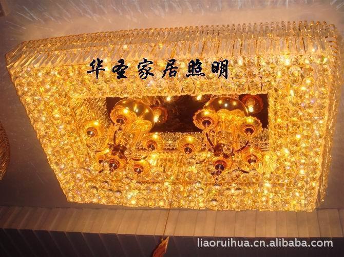 N901  廠家直銷聚寶盆水晶燈K9水晶燈led 吸頂燈水晶客廳燈水晶燈