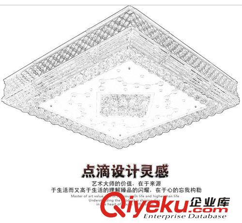 廠家直銷gd古典金色水晶吸頂燈，客房燈，大廳燈原始圖片3