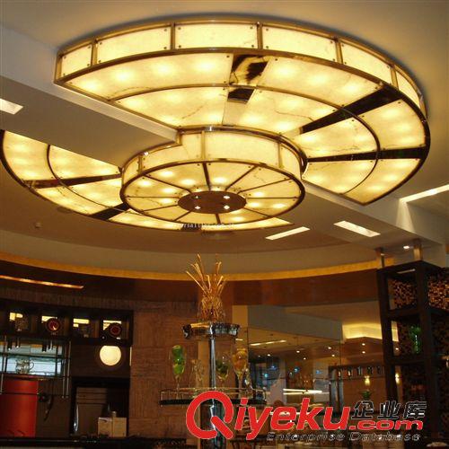 資深工廠供應(yīng)酒店工程專用仿云石大型燈飾 承接來(lái)圖來(lái)樣加工原始圖片2