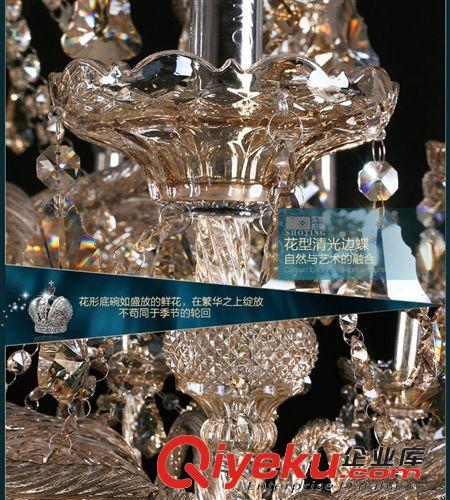 LED客廳吊燈 LED臥室水晶吊燈 LED水晶吊燈 奢華水晶燈飾燈具原始圖片3