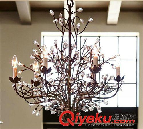 美式鄉村簡約燈具 個xb臺燈 店鋪家居裝飾吊燈 鐵藝吊燈 餐吊燈