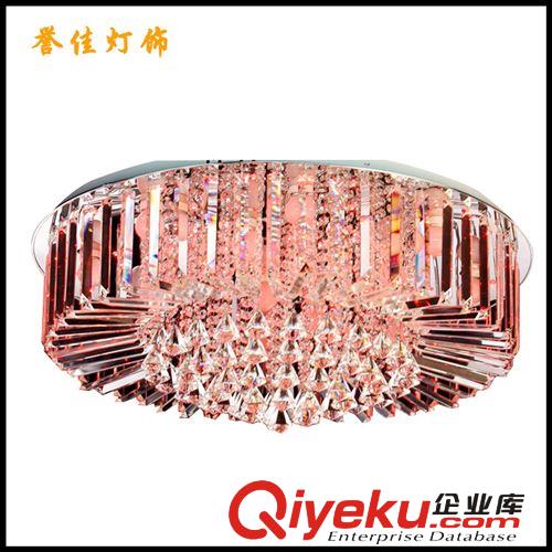 批發(fā) 現(xiàn)代圓形水晶吸頂燈 LED客廳吸頂燈 改造LED燈具燈飾 8002