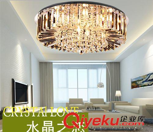 生產銷售 豪華客廳水晶燈圓形 gdled客廳水晶燈 6008