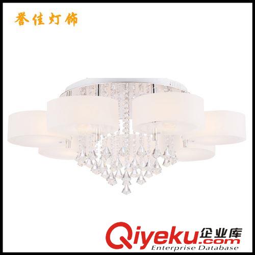 批發 現代圓形水晶吸頂燈 LED客廳吸頂燈 改造LED燈具燈飾 8002