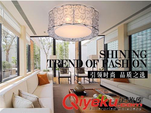 小額批發(fā) 現(xiàn)代客廳圓形水晶燈 簡約客廳led吸頂燈 1068原始圖片3
